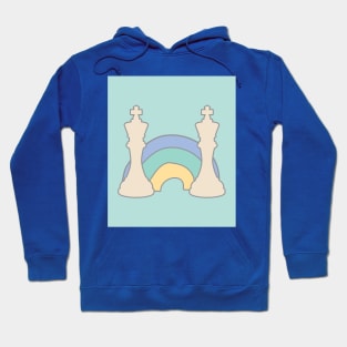 Chess King and Rainbow Hoodie